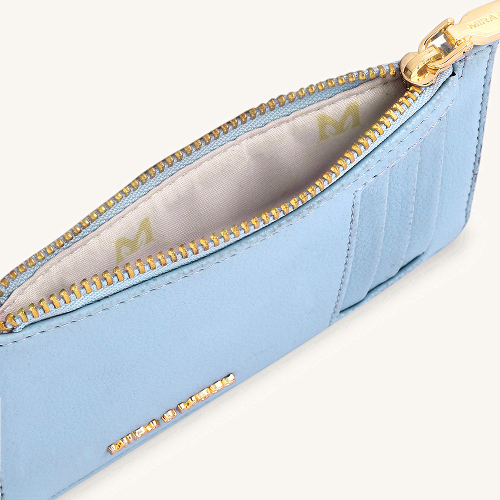 Ruby Card Wallet - Blue - Myra USA