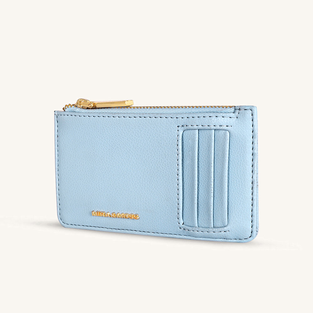 Ruby Card Wallet - Blue - Myra USA