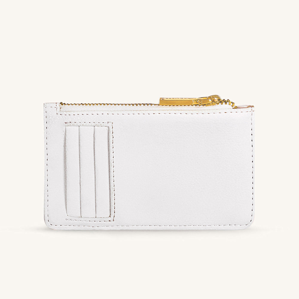 Ruby Card Wallet - Ivory - Myra USA