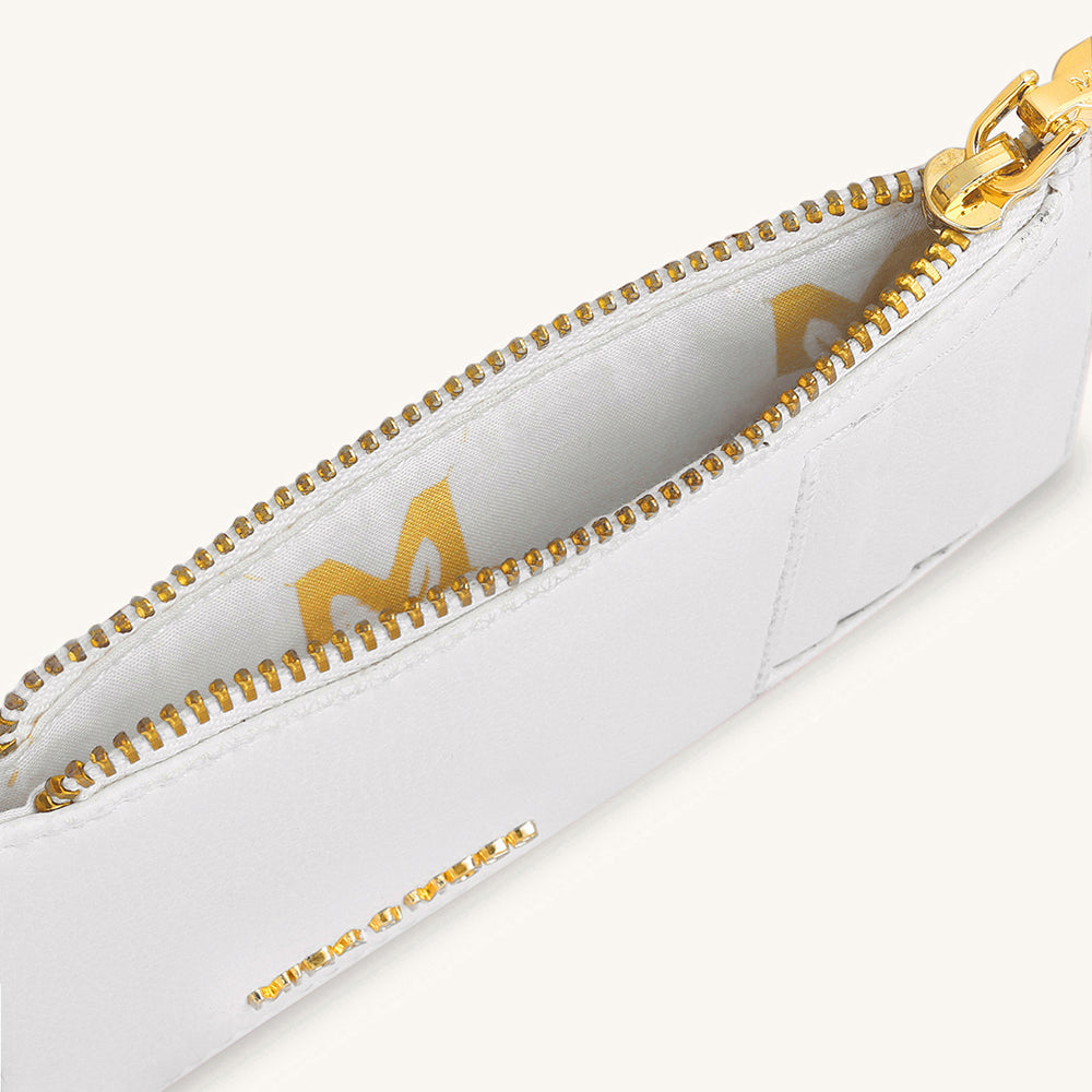 Ruby Card Wallet - Ivory - Myra USA
