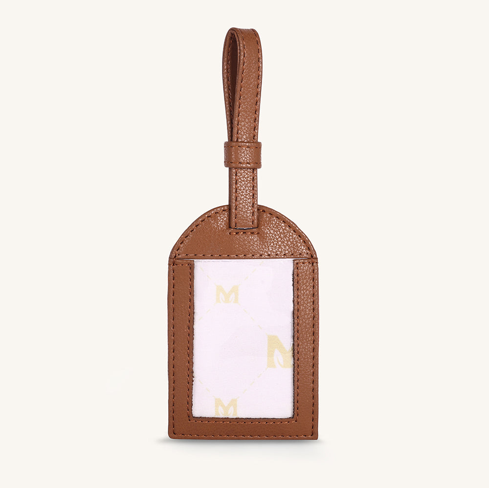 Alexis Travel Tag - Tan - Myra USA