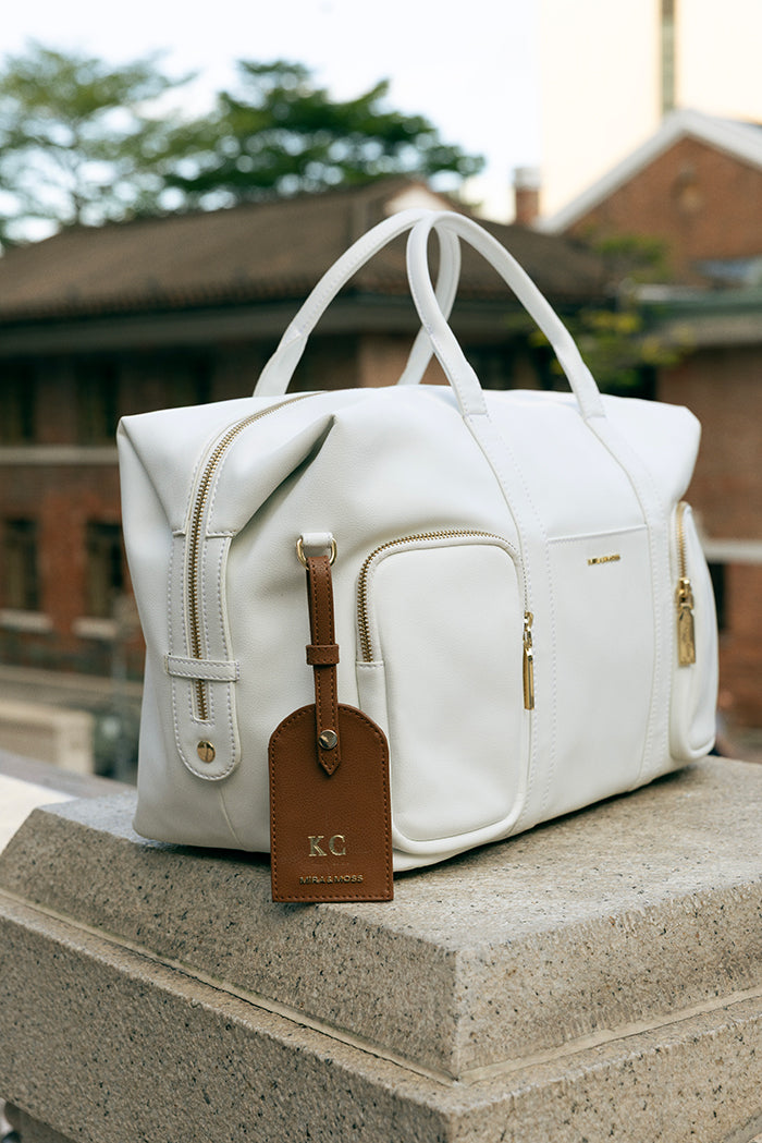 Alexis Travel Tag - Tan - Myra USA