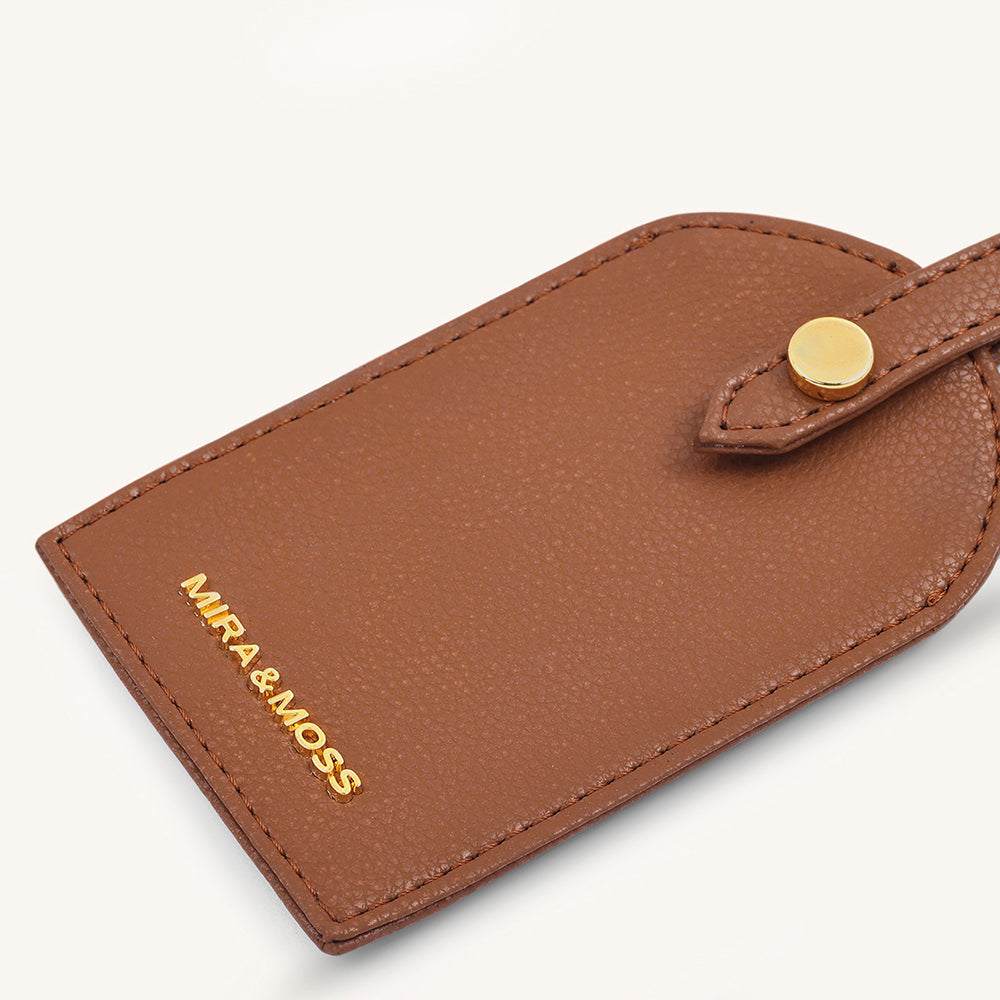 Alexis Travel Tag - Tan - Myra USA