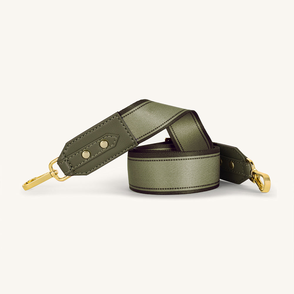 Marissa Coordinate Bag Strap - Olive - Myra USA