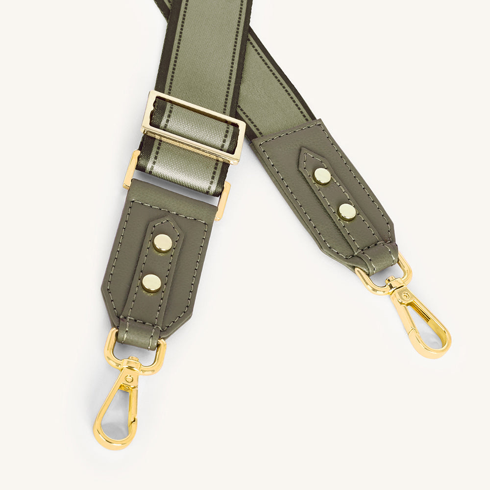 Marissa Coordinate Bag Strap - Olive - Myra USA