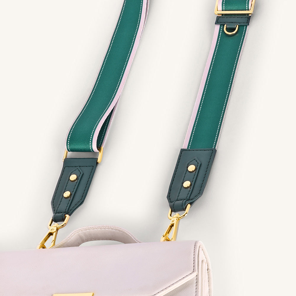 Marissa Coordinate Bag Strap - Deep Teal - Myra USA