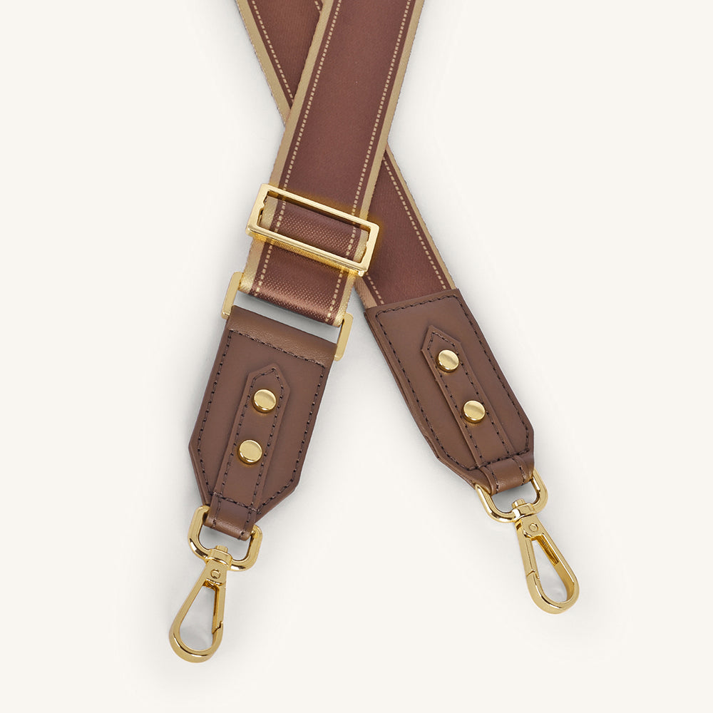 Marissa Coordinate Bag Strap - Umber - Myra USA