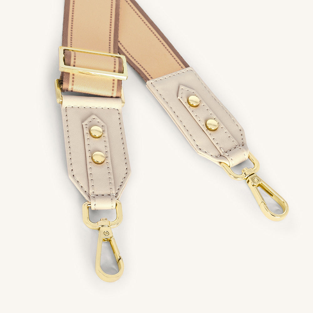 Marissa Coordinate Bag Strap - Mocha - Myra USA