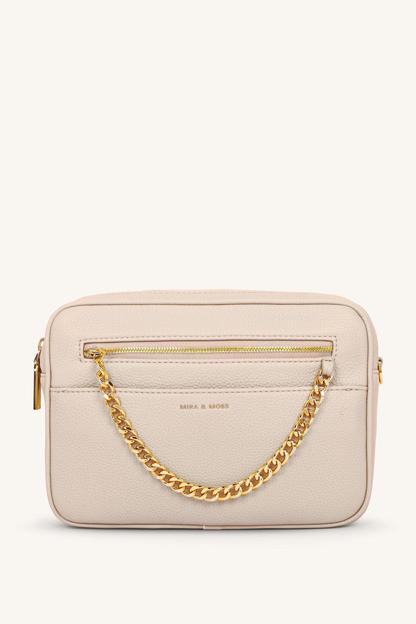 Calista Crossbody Bag - Light Taupe - Myra USA