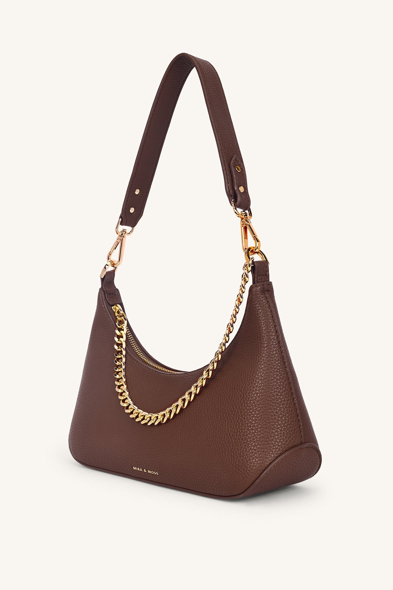 Elowen Chain Shoulder Bag - Tan - Myra USA