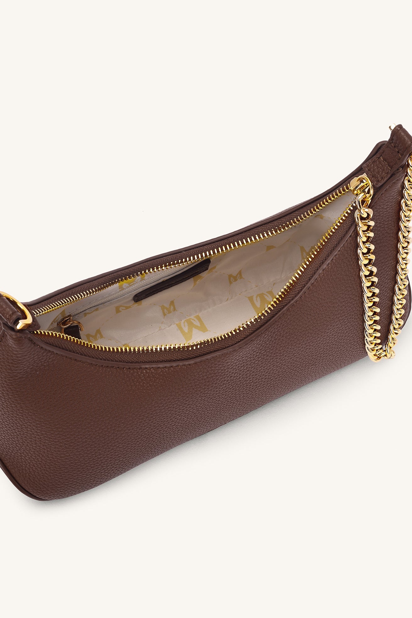 Elowen Chain Shoulder Bag - Tan - Myra USA