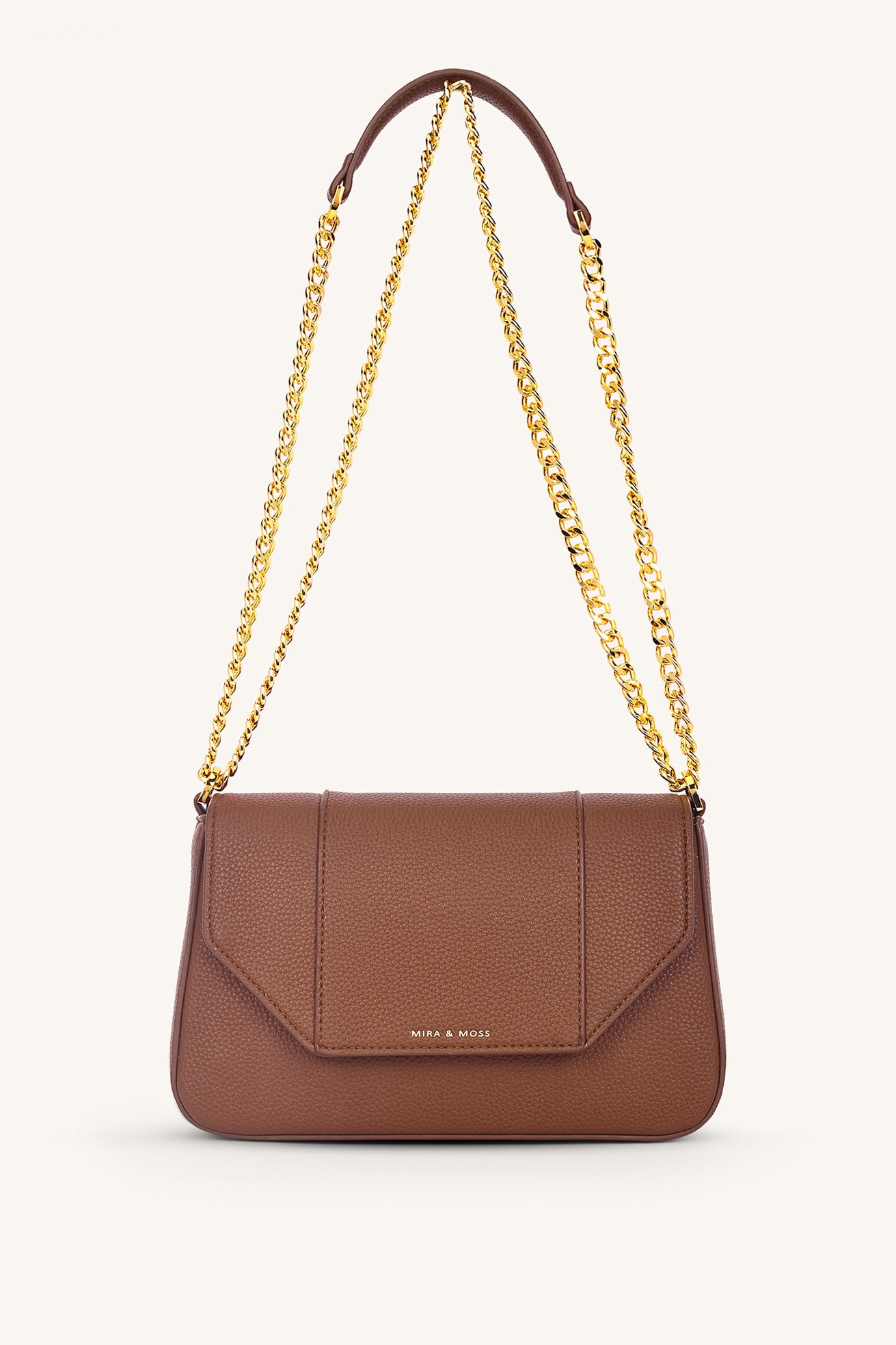 Aveline Flap Crossbody - Caramel - Myra USA