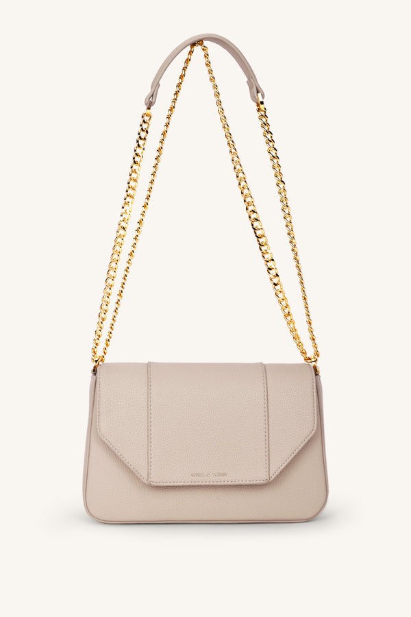 Aveline Flap Crossbody - Pearl - Myra USA