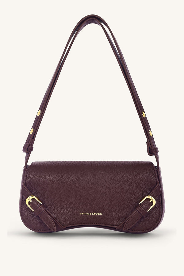 Colette Shoulder Bag - Cherry Rouge - Myra USA
