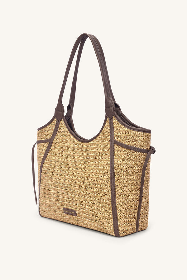 Soleil Tote Bag - Natural - Myra USA