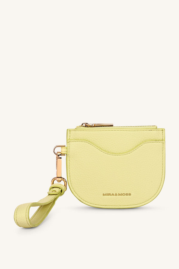 Wristlet Pouch - Butter Yellow - Myra USA