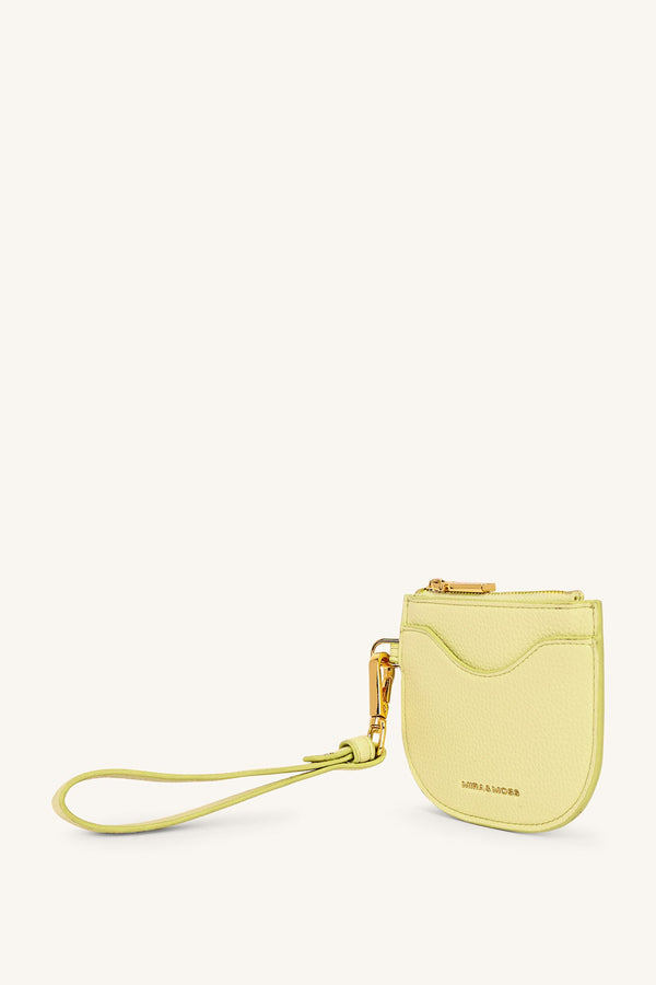 Wristlet Pouch - Butter Yellow - Myra USA
