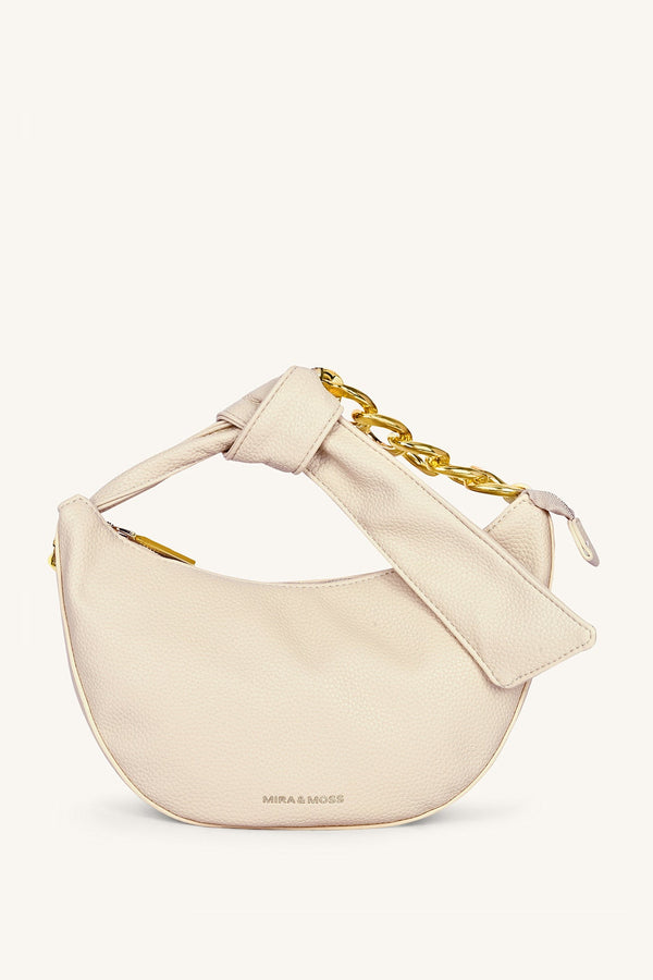 Solene Chain Shoulder Bag - Pearl Mist - Myra USA
