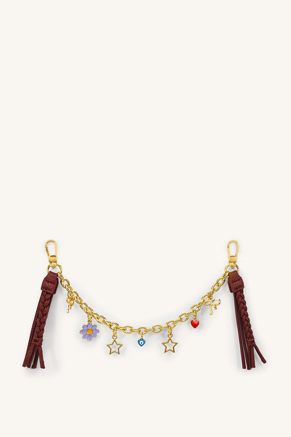 Celeste Charm Chain - Brown - Myra USA