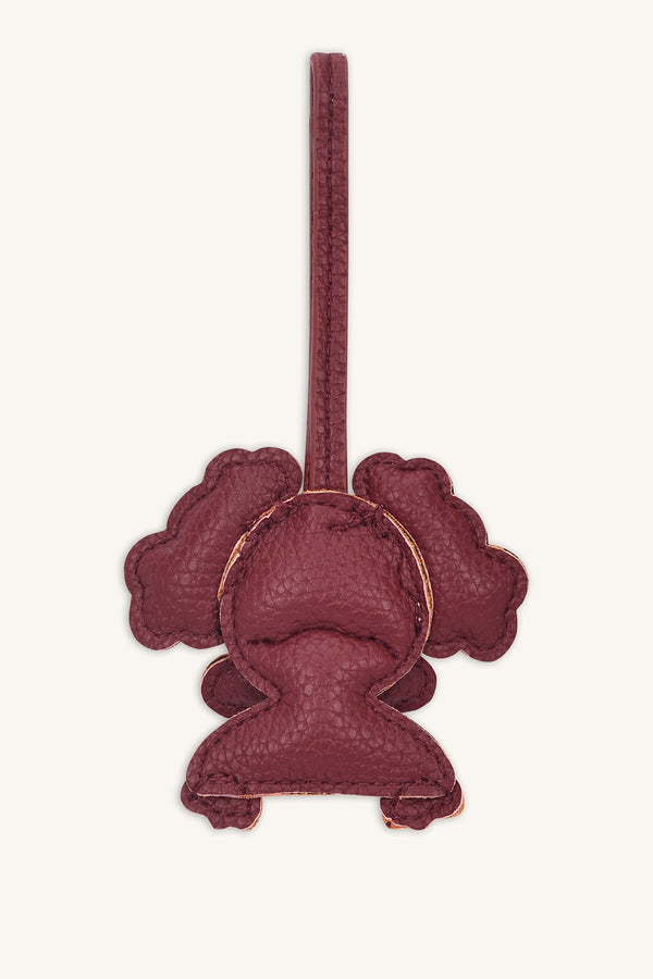 Little Pup Bag Charm - Cocoa - Myra USA