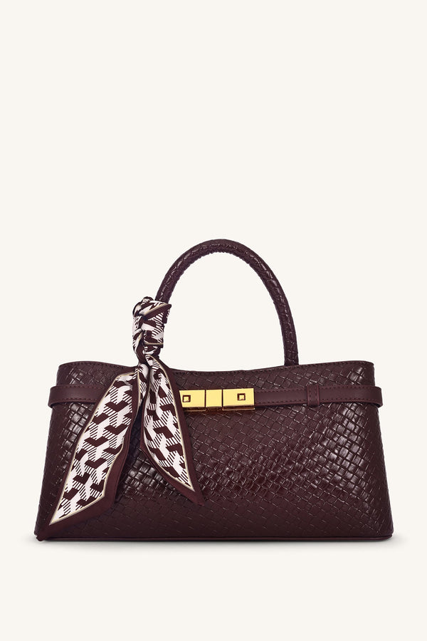 Odette Shoulder Bag - Walnut - Myra USA
