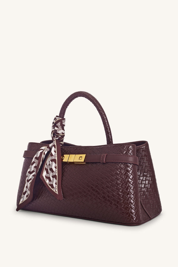 Odette Shoulder Bag - Walnut - Myra USA