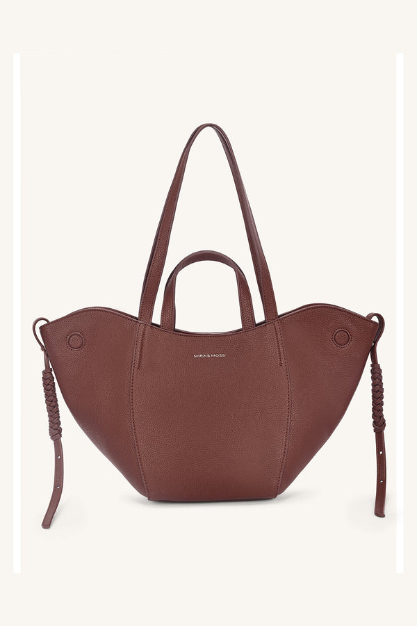 Valencia Wing Tote - Chestnut - Myra USA