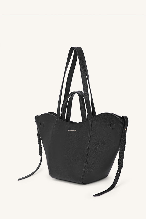 Valencia Wing Tote - Noir - Myra USA