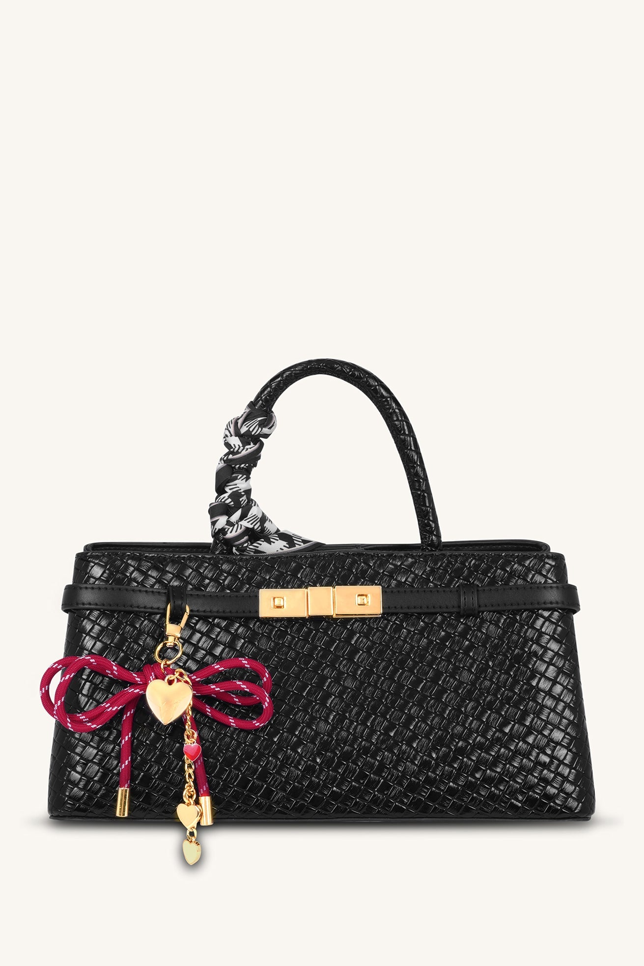 Cupid Bow Bag Charm - Red - Myra USA