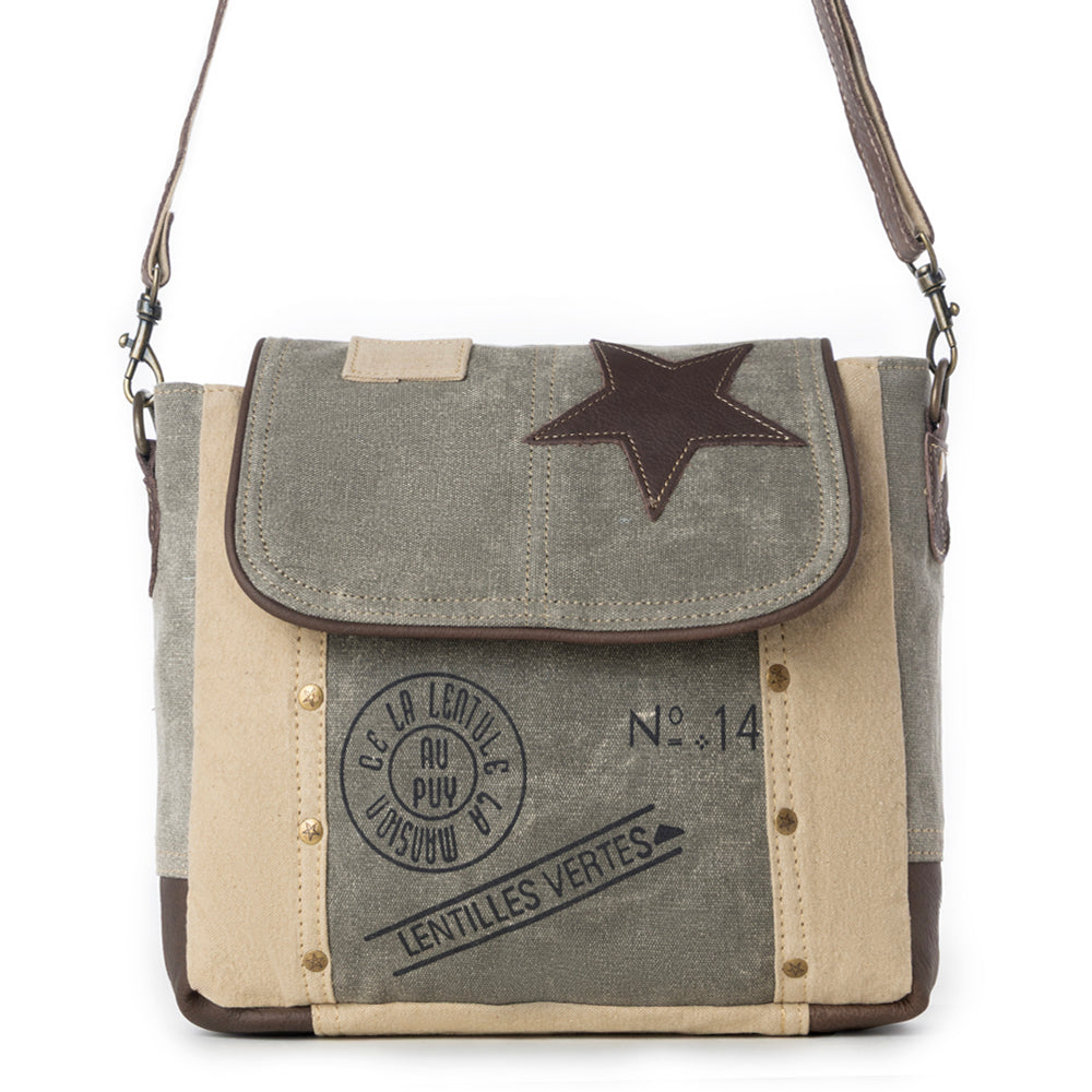 Leather Star Shoulder Bag - Myra USA