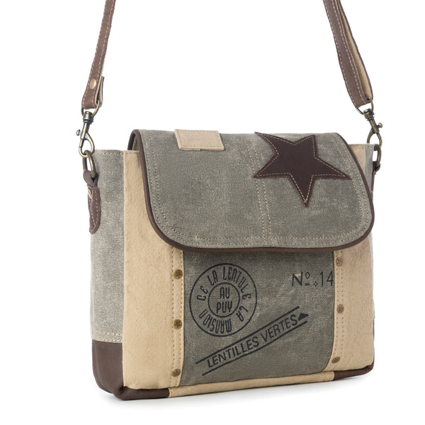 Leather Star Shoulder Bag - Myra USA
