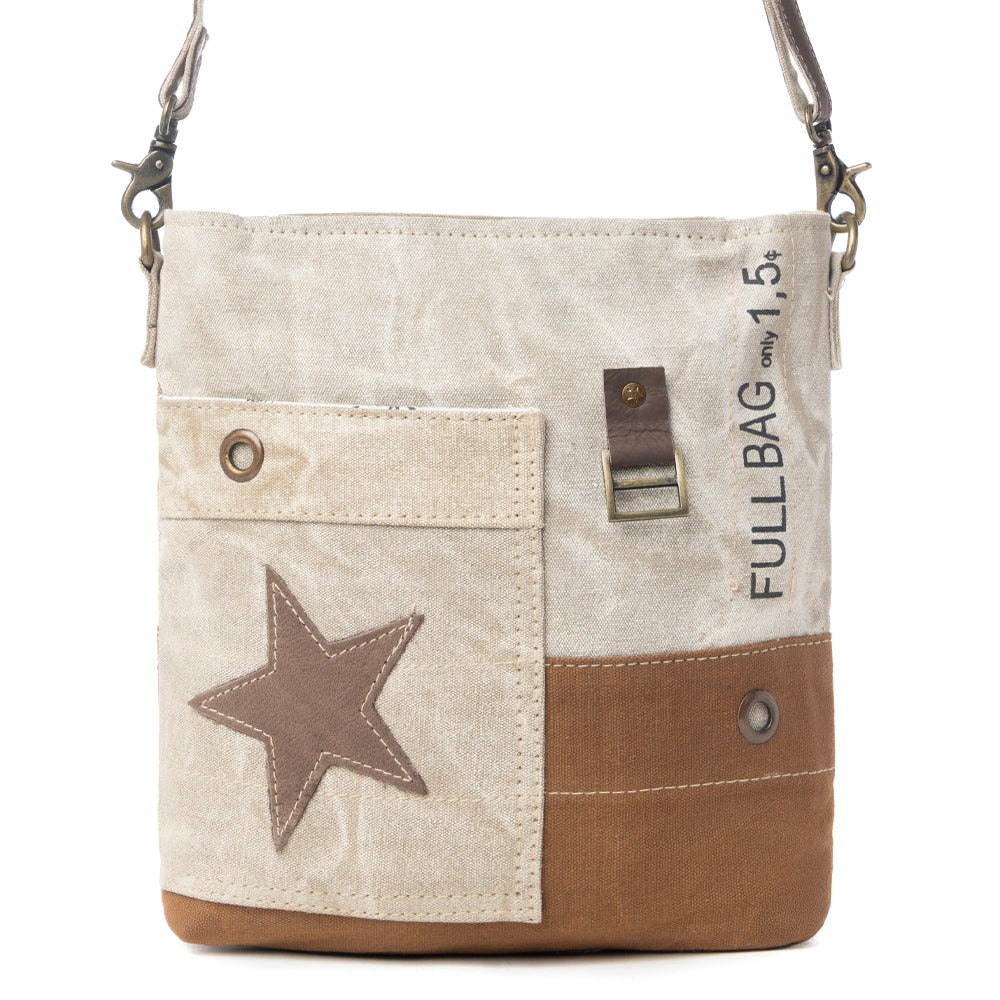 Leather Star Small & Cross Body Bag - Myra USA