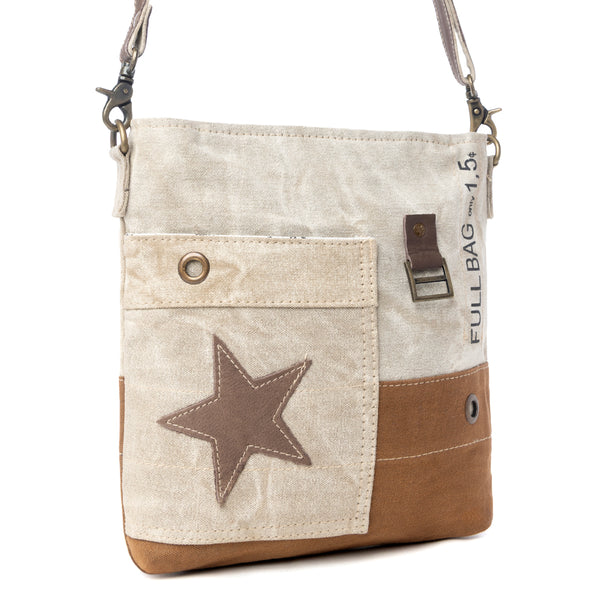Leather Star Small & Cross Body Bag - Myra USA
