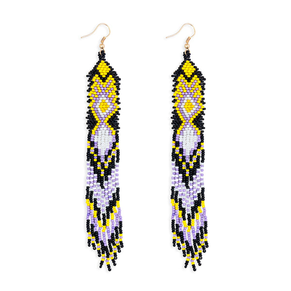 Sandstone Oasis Beaded Earrings - Myra USA