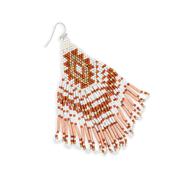 Streaming Light Earrings In Sandstone - Myra USA