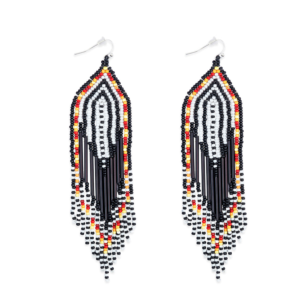 Love Dawns Beaded Earrings