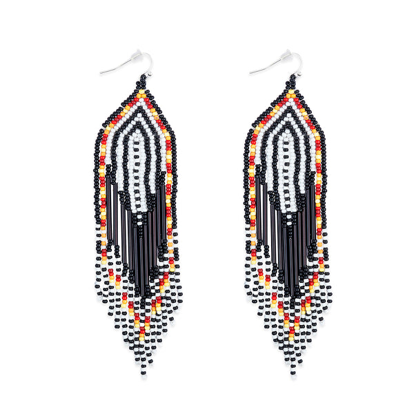 Love Dawns Beaded Earrings