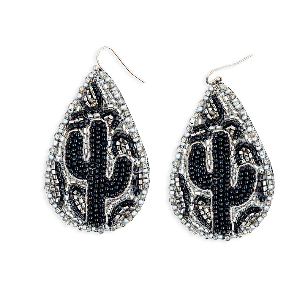 Saguaro Home Beaded Earrings – Myra Bags