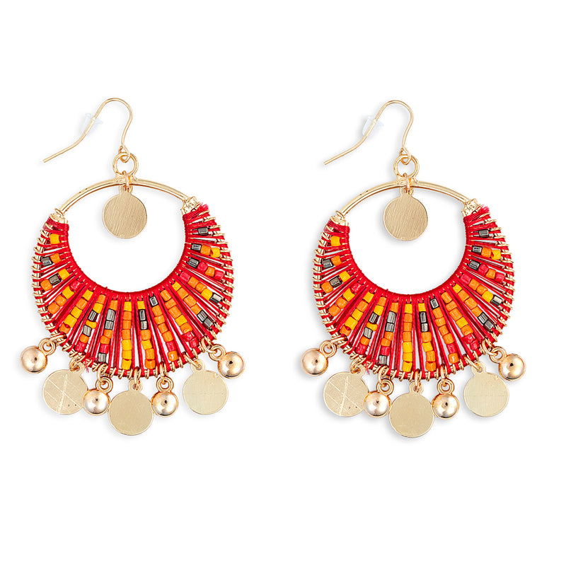 Brilliance Mine Beaded Earrings