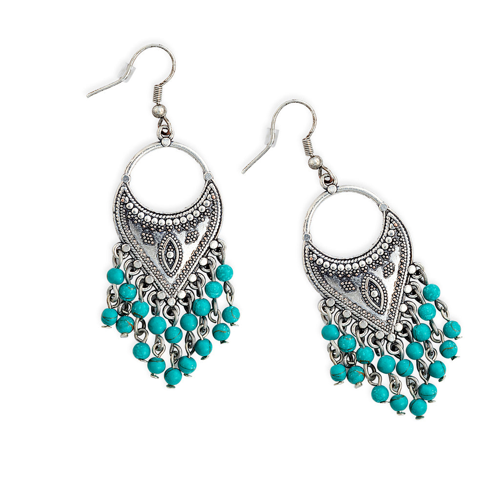 Eternal Hope Silver Earrings - Myra USA