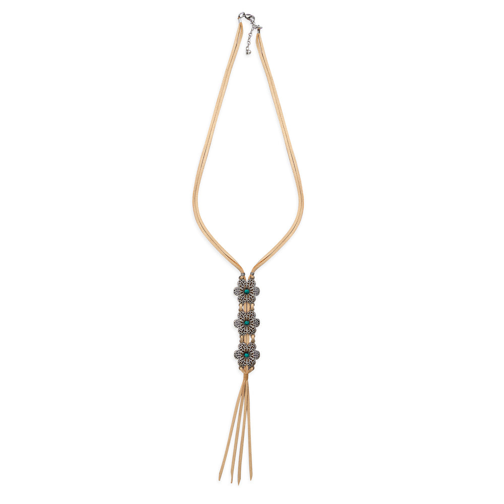 Charmed Life Necklace in Sandstone - Myra USA