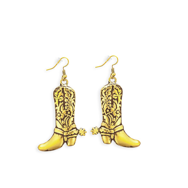 Golden Spur Earrings