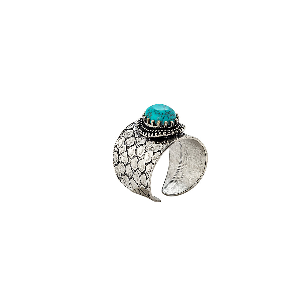 Whimsome Springs Ring in Silver - Myra USA
