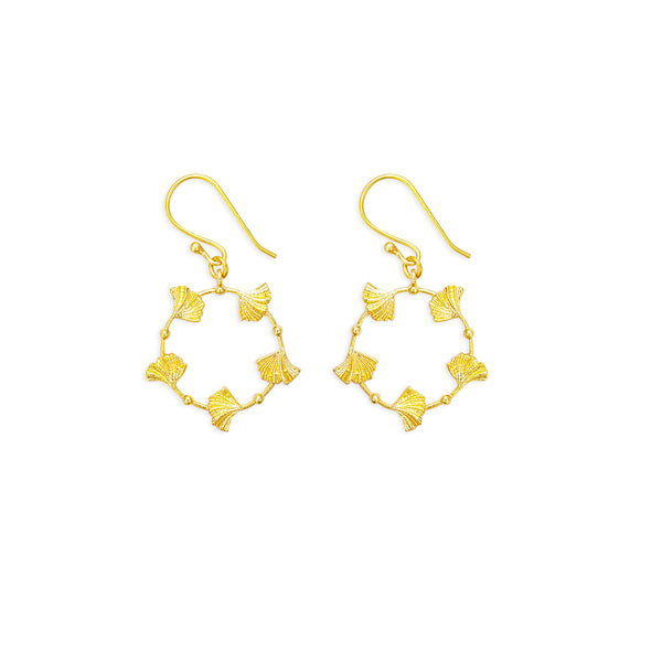 Heart's Dance Earrings in Gold - Myra USA