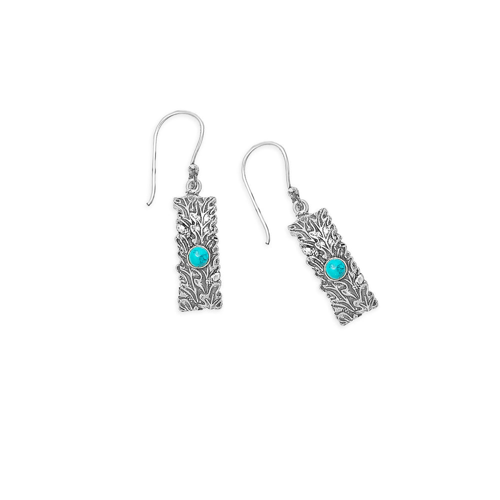 Shadow Woods Earrings in Silver - Myra USA