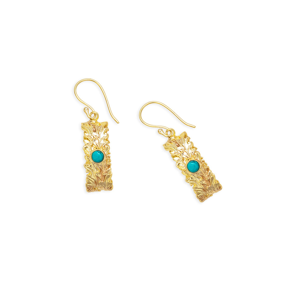 Shadow Woods Earrings in Gold - Myra USA