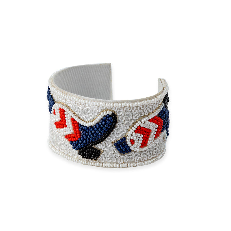 Texas Spirit Beaded Cuff Bracelet