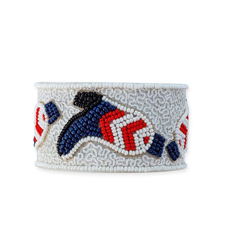 Texas Spirit Beaded Cuff Bracelet