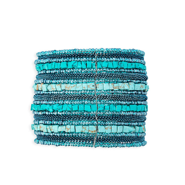 Bull Head Falls Beaded Bracelet - Myra USA