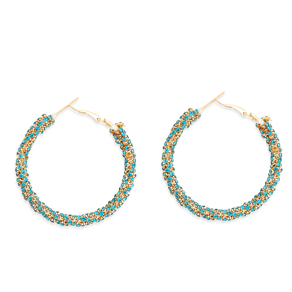 Galaxy's Edge Hoop Earrings - Myra USA